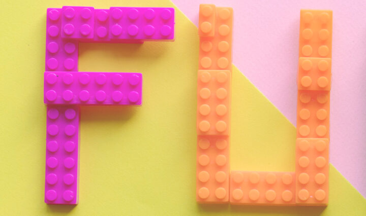 how to make a lego wall - FUN written in lego blocks