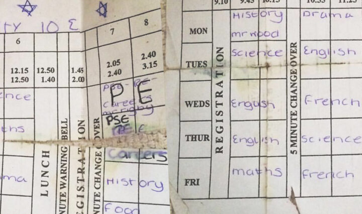 1998 school timetable