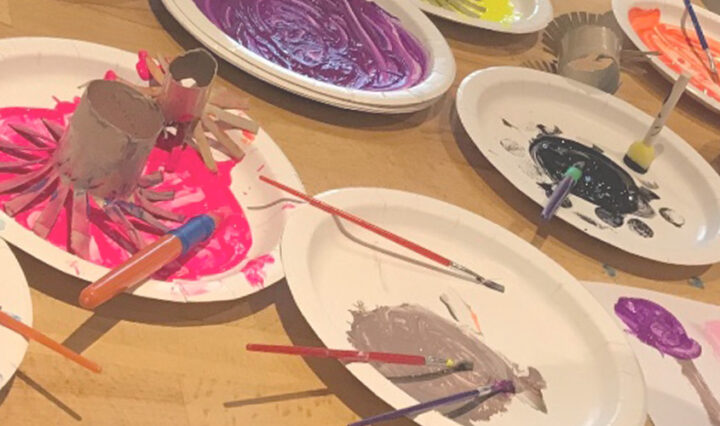 Bonfire Night Painting