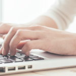 woman at laptop Different File Types And Uses