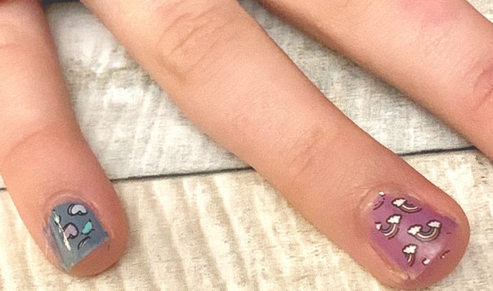 close up of Go Glam Nail Stamper Review