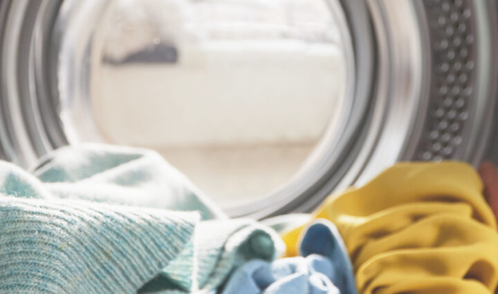 New Kitchen Appliances - view from inside a washing machine